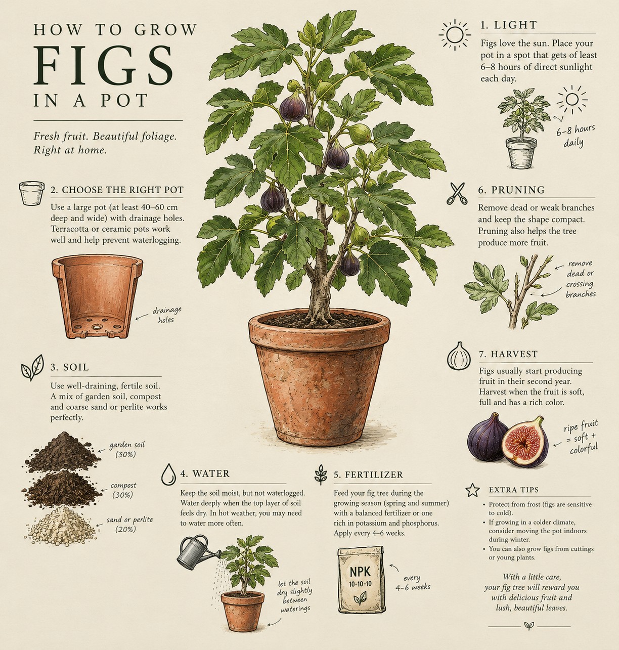 Ficus carica, the common fig